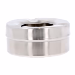 Metal Ashtray Round Ash Tray Cigarette Smoking Outdoor Pub Windproof