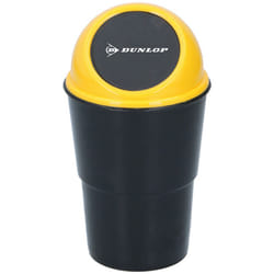 Car Mini Bin Cup Holder Portable Small Plastic Trash Can Home Office Bedroom - Yellow