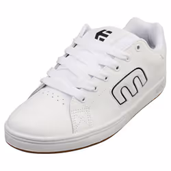 Etnies Callicut Mens Skate Trainers in White Black - 11