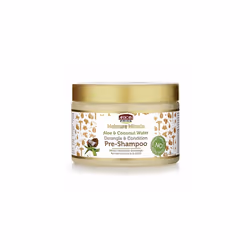 African Pride Moisture Miracle Aloe & Coconut Water Pre-Shampoo - Helps Minimize Breakage for Natural Coils & Curls, Detangle ...