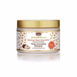 African Pride Moist Miracle Moroccan Clay & Shea Butter Masque 12oz