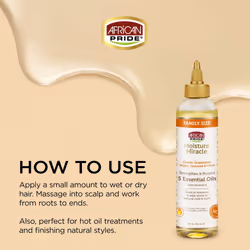 The Helper Bees Moisture Miracle 5 Essential Oils Hair oil 237 ml Women