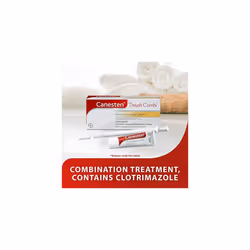 Canesten Thrush Combi Pessary & External Cream | Clotrimazole | Thrush Treatment | Complete Two-Step Thrush Treatment