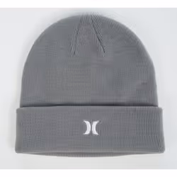 Hurley Men's Cuff Knit Beanie ~ Icon grey