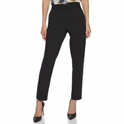 DKNY Women's Fixed Waist Skinny Pant  Black