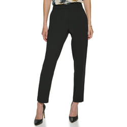 DKNY Women's Fixed Waist Skinny Pant  Black