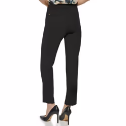 DKNY Women's Fixed Waist Skinny Pant  Black