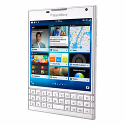 BlackBerry Passport 11.4 cm (4.5") Single SIM BlackBerry OS 10 4G Micro-USB 3 GB 32 GB 3450 mAh White