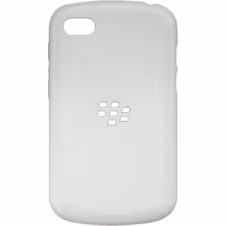 Genuine BlackBerry White Hard Shell Case Cover for Q10 ACC-50877-202