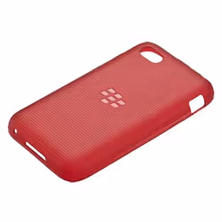 BlackBerry Q5 Soft Shell - Pure Red Translucent, Cover, BlackBerry, Q5, Red