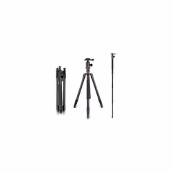 Neewer Carbon Fiber 66 inches/168 centimeters Camera Tripod Monopod with 360 Degree Ball Head,1/4 inch Quick Shoe Plate,Bag