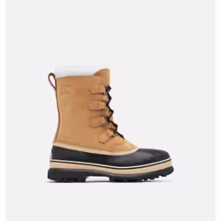 SOREL Caribou Boots, Boots, Snow boots, Male, Adult, Black, Brown, Buff
