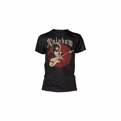 Rainbow Unisex T-Shirt: Blackmore's Night Rainbow - Black, Unisex