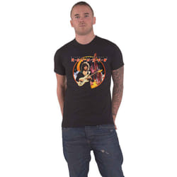 Rainbow T Shirt Ritchie Blackmores Rainbow Photo new Official Mens Black - S, Black