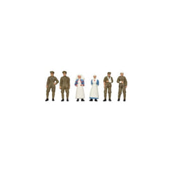 WW1 Medical Staff and Soldiers (6) Figure Set