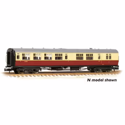 Bulleid Semi-Open 3rd Class Brake Coach BR Crimson/Crm