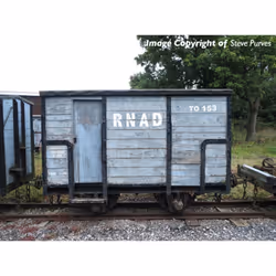 RNAD Enclosed-End Brake Van RNAD Grey