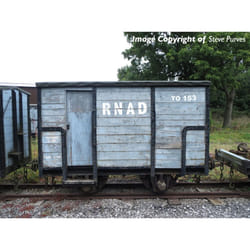 RNAD Enclosed-End Brake Van RNAD Grey