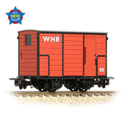 RNAD Enclosed End Brake Van West Highland Railway Red 65