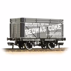 8 Plank Coke Wagon (Rails) Bedwas Grey