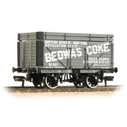 8 Plank Coke Wagon (Rails) Bedwas Grey