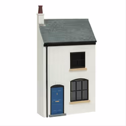 Scenecraft Low Relief Lucston Terrace White (Pre-Built)