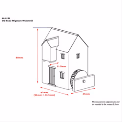 Scenecraft Wigmore Watermill (Pre-Built)