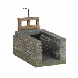 Scenecraft Watermill Race and Gate (Pre-Built)