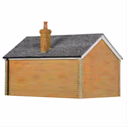 Scenecraft Railway Stables Keeper's House (Pre-Built)