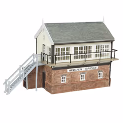 Scenecraft Brick & Timber Signal Box (Pre-Built)