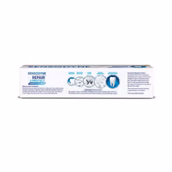 Sensodyne Sensitivity Relief Toothpaste: Repair & Protect Sensitive Toothpaste for daily repair, Dentist Recommended Brand, 100 gram