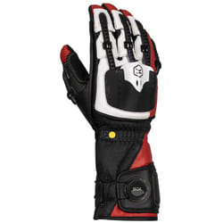 Knox Handroid MK5 Motorcycle Gloves, black-red, Size 3XL for Men