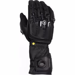 Knox Handroid MK5 Motorcycle Gloves, black, Size S for Men