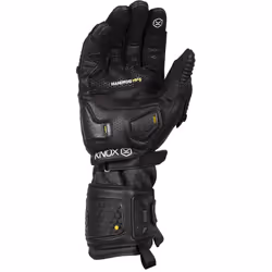 Knox Handroid MK5 Motorcycle Gloves, black, Size S for Men
