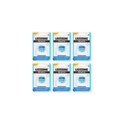 Listerine Ultraclean Dental Floss, Oral Care, Mint-Flavored, 30 Yards (Pack of 6)