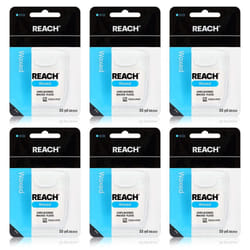 Reach Waxed Dental Floss Bundle | Effective Plaque Removal  Extra Wide Cleaning Surface | Shred Resistance & Tension  Slides Smoothly & Easily  PFAS F