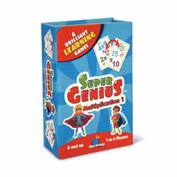 Blue Orange Super Genius Multiplication 1, Card Game, Matching, 8 yr(s)
