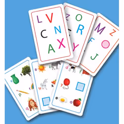 Blue Orange Super Genius Alphabet