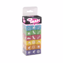 Blue Orange Snip Snap!, Cube (6 sides), Adult & Child, 7 yr(s), Cyan, Green, Orange, Pink, Purple, 1 Travel Bag
