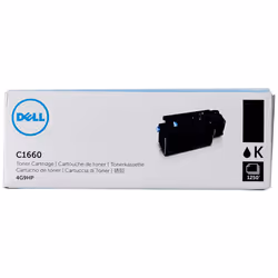 Dell 4G9HP Toner Cartridge C1660w Color Printer Black