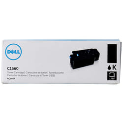 Dell 4G9HP Toner Cartridge C1660w Color Printer Black