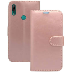Case For Huawei P Smartz Wallet Flip PU Pouch Phone Cover - Rose Gold
