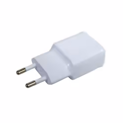 Official Samsung 2 Pin EP-TA200 White Fast Charging Travel Adapter USB-C Cable - Plug Head Only