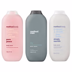 Method Body Wash Sampler Variety Pure Peace Sea Surf Simply Nourish Pure Peace Sea Surf Simply Nourish