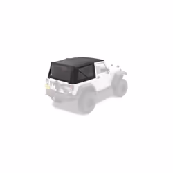 7984117 Black Twill ReplaceATop Black Twill For OEM Hardware For 19972006 Wrangler TJ And 20072016 Wrangler JK
