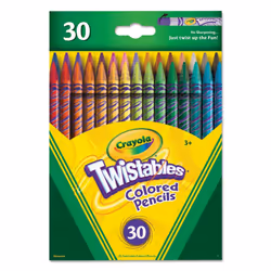 Crayola Twistables Colored Pencils Pack of 30 [Pack of 2 ]