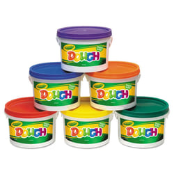 Crayola 570016 Modeling Dough Bucket  3 lbs  Assorted  6 Buckets/Set