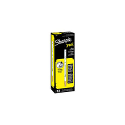Sharpie Peel Off China Marker  White  12 Count