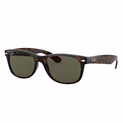 Ray-Ban NEW WAYFARER CLASSIC, Adult, Unisex, Square, Tortoise, Polarized lens, Nylon