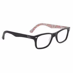 Ray-Ban RB5228, Adult, Unisex, Square, Full rim, Black, Black